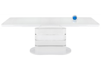 Стол стеклянный Plas 140 super white. Фото №4