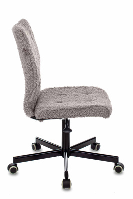 Кресло Бюрократ CH-330M серый экомех крестовина металл черный фото Кресло Бюрократ CH-330M серый экомех крестовина металл черный. Фото №5