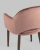 Стул Венера Хани велюр пыльно-розовый ножки дерево. Фото №8