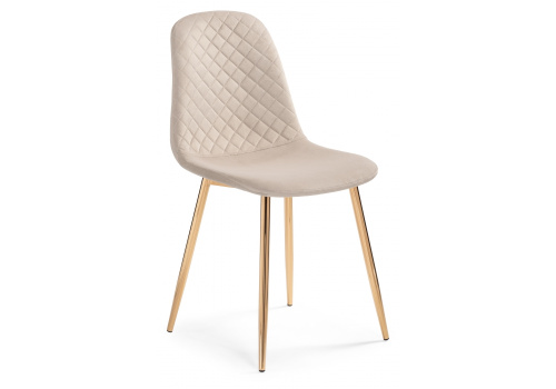 Стул Dabl latte / gold фото Стул Dabl latte / gold. Фото №1
