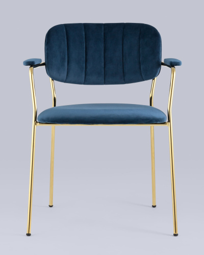 Стул Кэрол синий. Фото №5