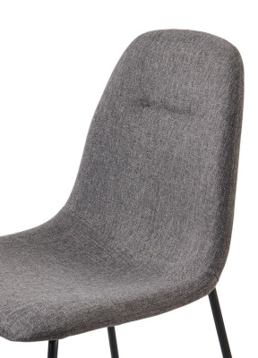 Стул C-1101 серый. Фото №4