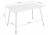 Стол Bianka белый. Фото №4