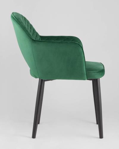 Стул Венера диамант велюр изумрудный. Фото №5