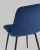 Стул Oliver велюр тёмно-синий. Фото №8