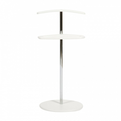 Вешалка BOBBY МДФ/металл, 28*41,5*84 см, белый фото Вешалка BOBBY МДФ/металл, 28*41,5*84 см, белый. Фото №2