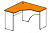 Стол угловой Силуэт