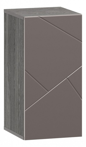Шкаф Summit НМ 014.53-02, Софт Графит, Ясень Анкор темный. Фото №1