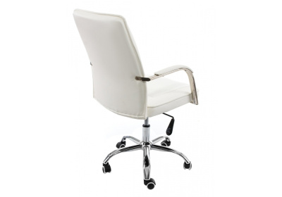 Стул Компьютерное кресло Nadir белое. Фото №5