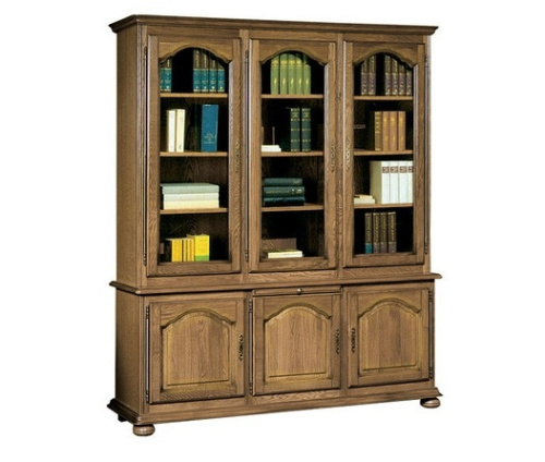 Шкаф с витриной Давиль 1230 ММ-126-12. Фото №1