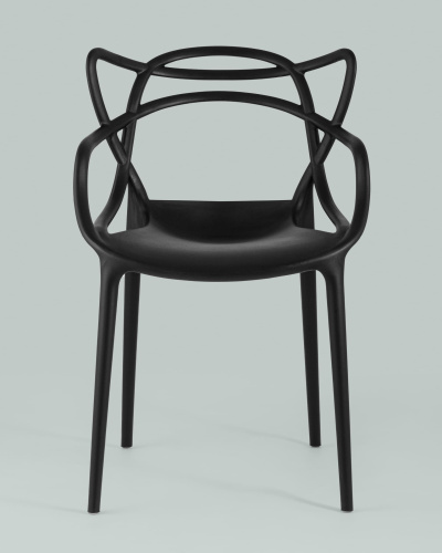 Стул Masters (Мастерс) пластик черный. Фото №5