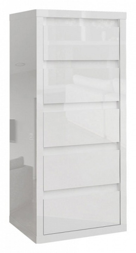 Норден СТЛ.413.03 Комод  с 5-ю ящиками Белый. Фото №1