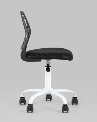 Кресло компьютерное детское Эльза черный. Фото №4