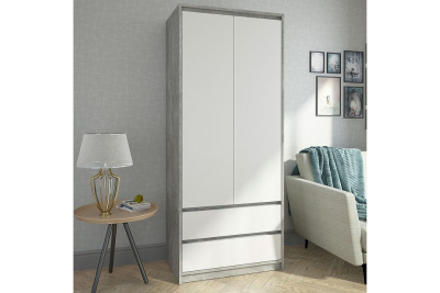 Шкаф платяной Биллунд,белый. Фото