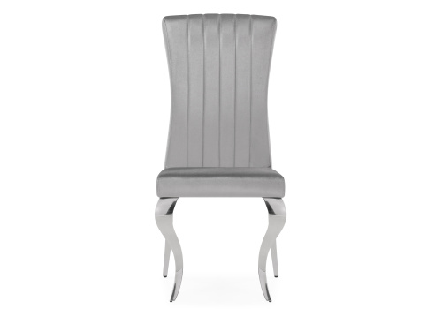 Стул на металлокаркасе Lund dark grey / steel. Фото №3