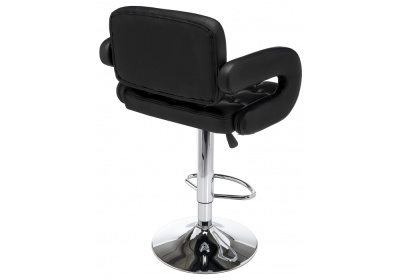 Барный стул Shiny черный. Фото