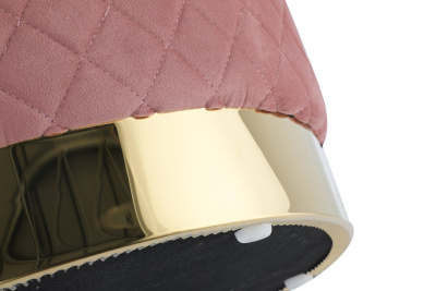 Пуф FS-002-40 пепельно розовый. Фото