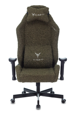 Кресло игровое Knight T1 хаки экомех с подголов. крестовина металл фото Кресло игровое Knight T1 хаки экомех с подголов. крестовина металл. Фото №5
