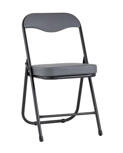 Стул складной ДЖОН серый. Фото №1