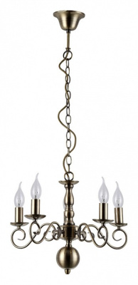 Подвесная люстра Arte Lamp 1129 A1129LM-5AB фото Подвесная люстра Arte Lamp 1129 A1129LM-5AB. Фото №2