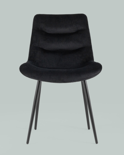 Стул Остин велюр черный. Фото №5