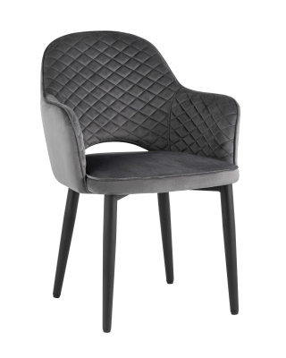 Стул Венера диамант велюр серый. Фото №2