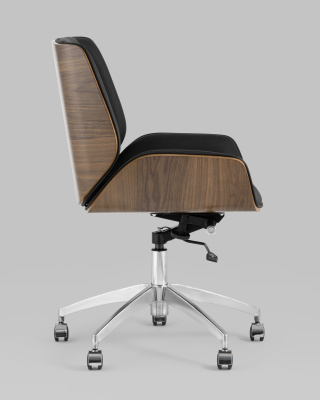 Кресло офисное TopChairs Crown черное. Фото