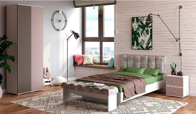 Тумбочка Мемори,бежевый фото Тумбочка Мемори,бежевый. Фото №4