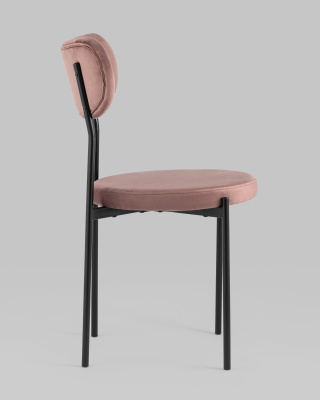 Стул Барбара велюр пыльно-розовый. Фото №4