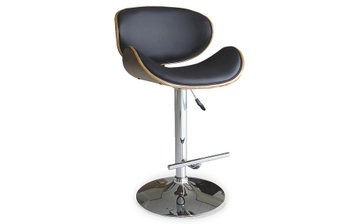 Стул барный JY1076 черный/хром. Фото №4