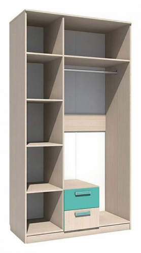 Шкаф платяной Рико НМ 013.08-01. Фото №2