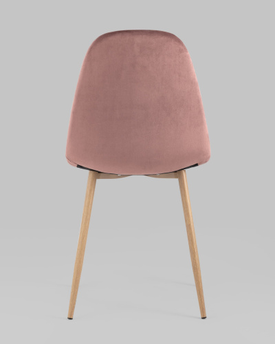 Стул Валенсия велюр пыльно-розовый. Фото №6