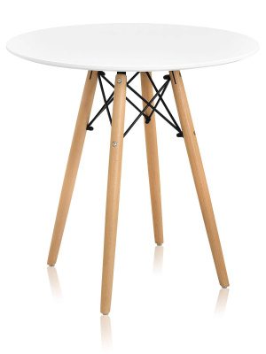 Стол DSW 70, белый. Фото №2