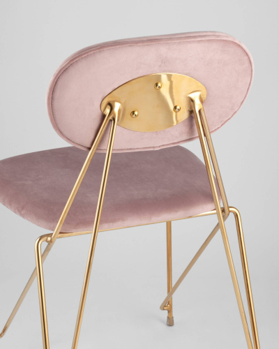 Стул Элис розовый фото Стул Элис розовый. Фото №8