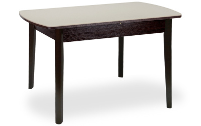 Стол Чикаго СТ Беж-Венге, ноги массив прямые. Фото №2