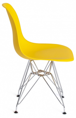 Стул Secret De Maison CINDY IRON CHAIR (EAMES) (mod. 002) металл, пластик, 51x46x82,5, желтый (поставляется по 4 шт). Фото №2