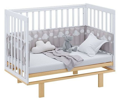 Кроватка Polini Kids Simple 340, белый фото Кроватка Polini Kids Simple 340, белый. Фото №8