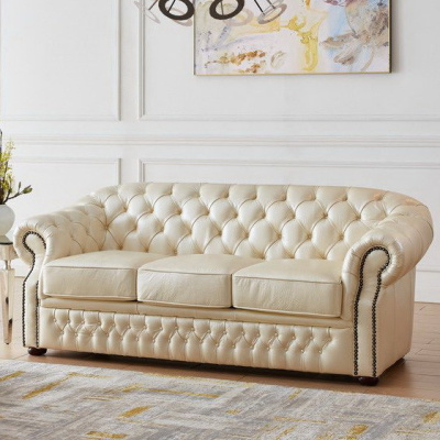 Диван-кровать B-128 (3-х местный) бежевый. Фото