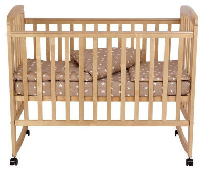 Кроватка Polini Kids Simple 304, коричневый. Фото №5