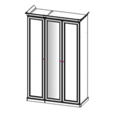 S6663 Комод круглый 6 ящиков SIENA фото S6663 Комод круглый 6 ящиков SIENA. Фото