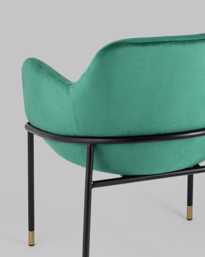 Стул Сандра велюр изумрудный. Фото №8